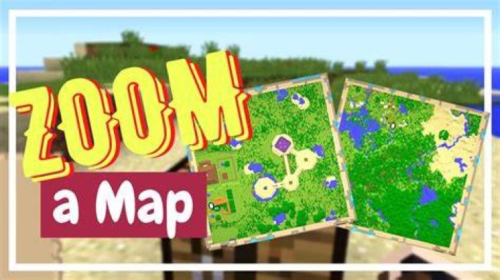 Minecraft how to zoom in map