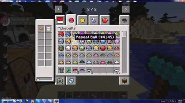 Minecraft pixelmon how to make pokeballs