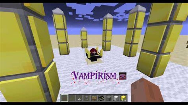 Minecraft vampirism mod how to level up