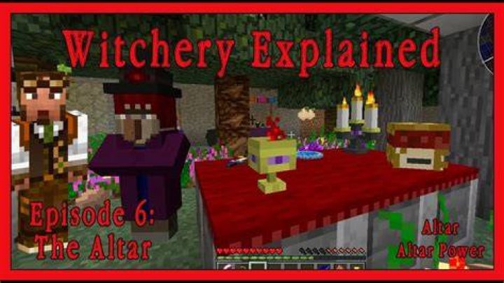 Minecraft witchery how to increase altar power