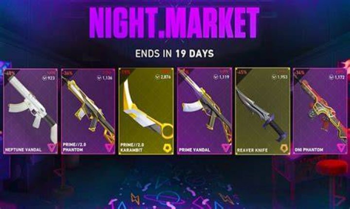Valorant when is the next night market