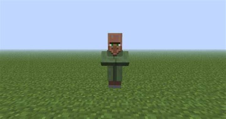 What are green villagers in minecraft