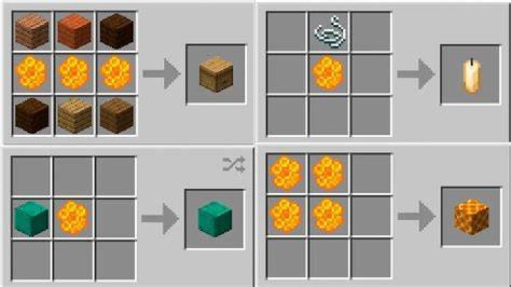 What are honeycombs used for in minecraft