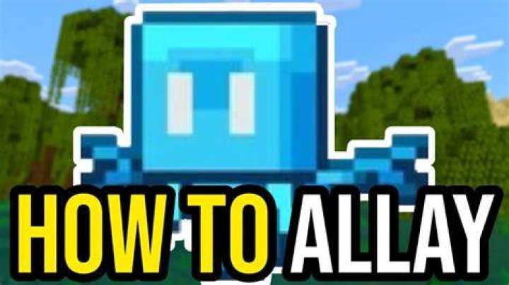 What can the allay do in minecraft