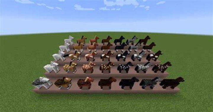 What do horses like in minecraft