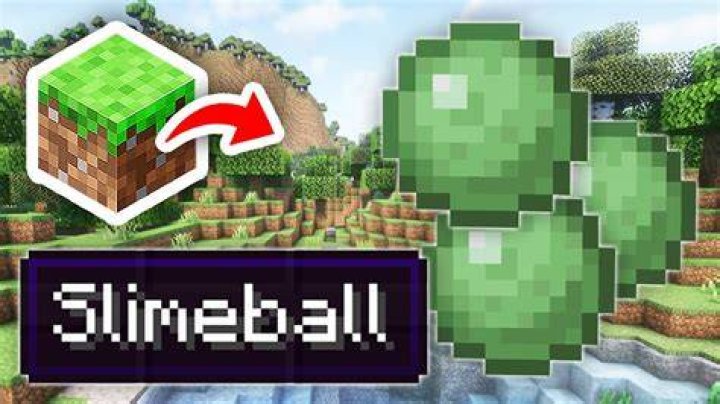 What do slimeballs do in minecraft