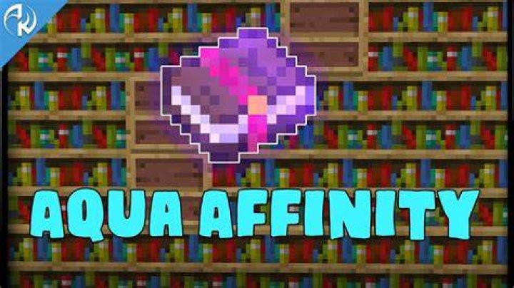 What does aqua affinity mean in minecraft
