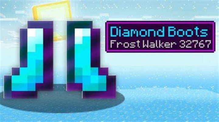 What does frost walker do in minecraft