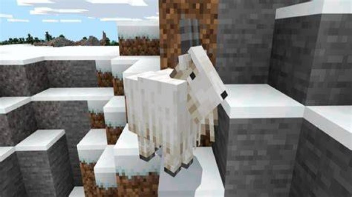 What does goat eat in minecraft