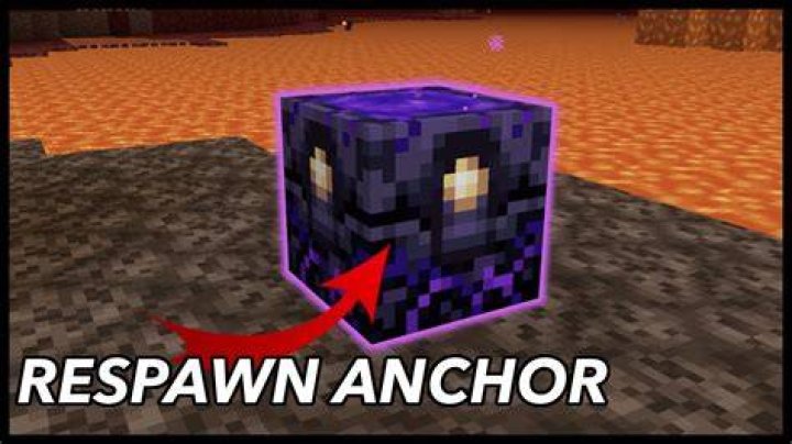 What does respawn anchor do in minecraft