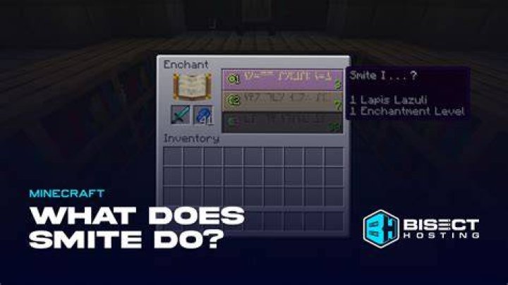 What does smite do in minecraft pc