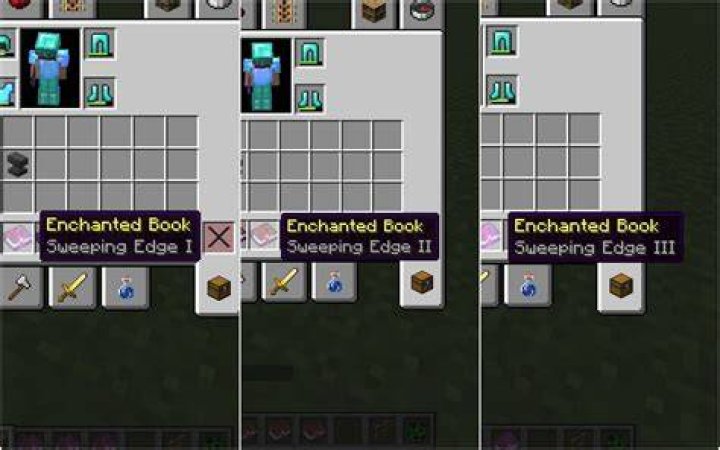What does sweeping edge do in minecraft