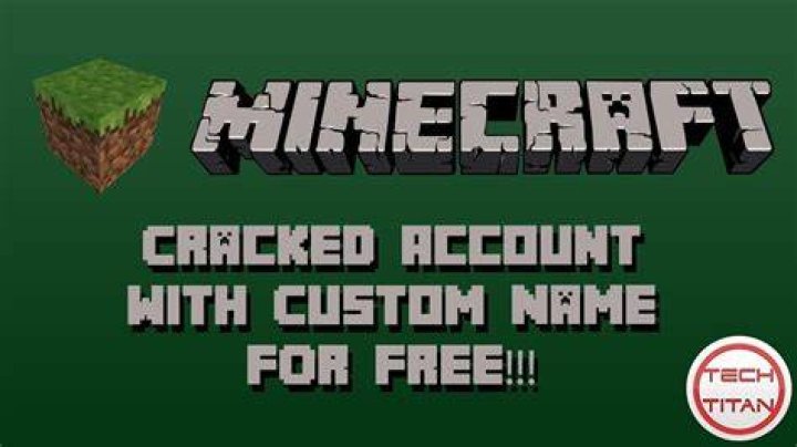 What is a cracked minecraft account