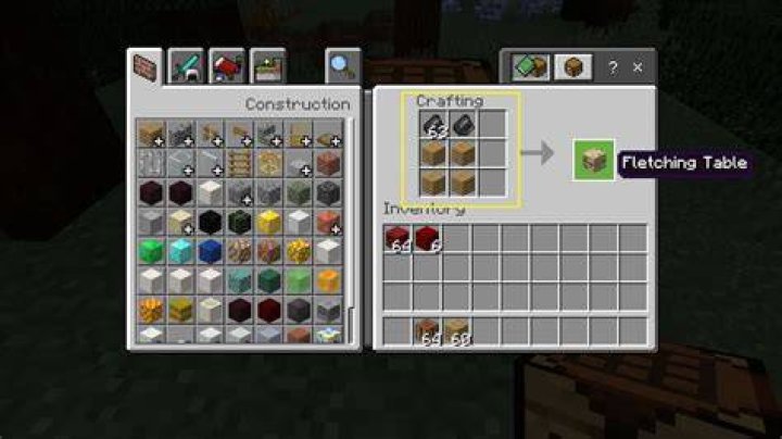 What is a fletching table in minecraft