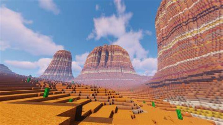 What is a mesa biome in minecraft