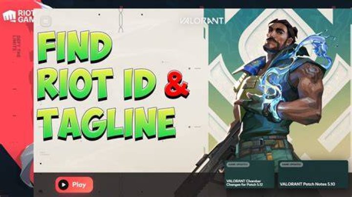 What is a tagline in valorant