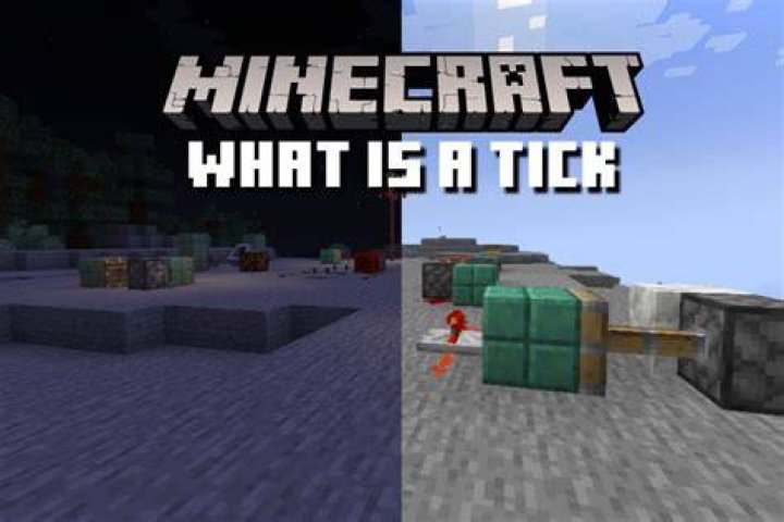What is a tick in minecraft