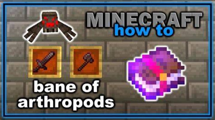 What is bane of arthropods on minecraft