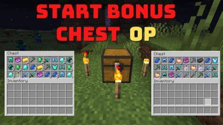 What is bonus chest in minecraft