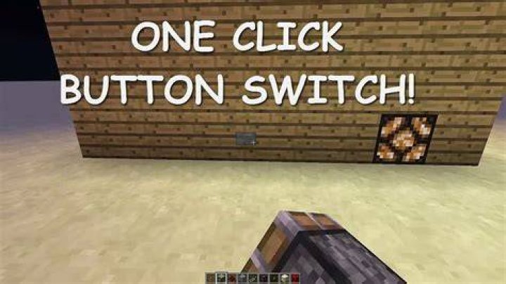 What is button 1 on minecraft