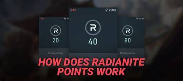 What is radianite used for in valorant