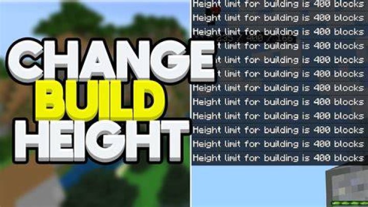 What is the build limit in minecraft
