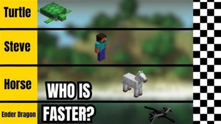 What is the fastest mob in minecraft
