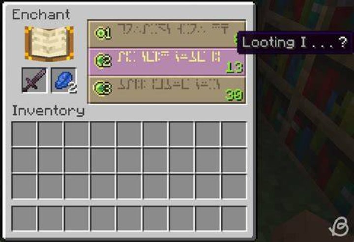 What is the looting enchantment in minecraft