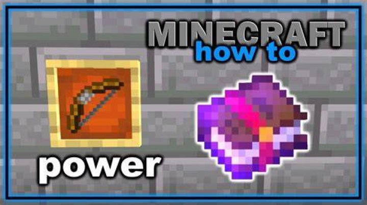 What is the power enchantment in minecraft