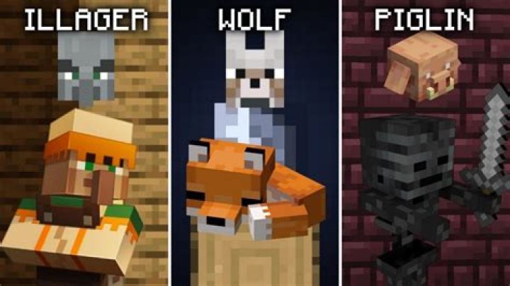 What mobs attack each other in minecraft