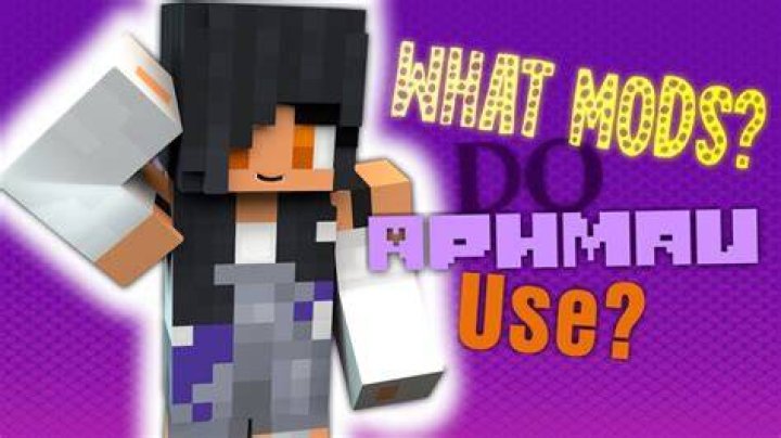 What mods does aphmau use in minecraft