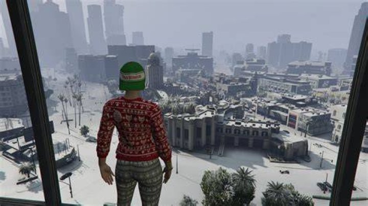 When does it snow in gta 5 online 2021