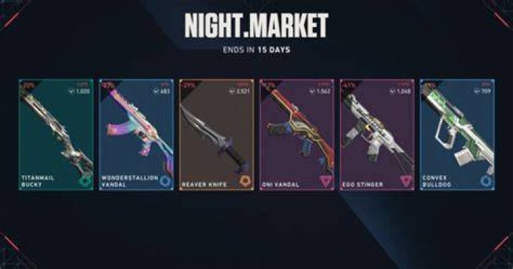 When does valorant night market come back
