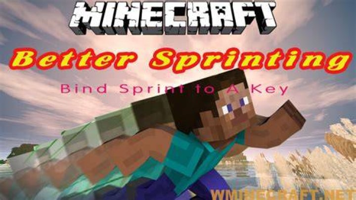 When was sprinting added to minecraft