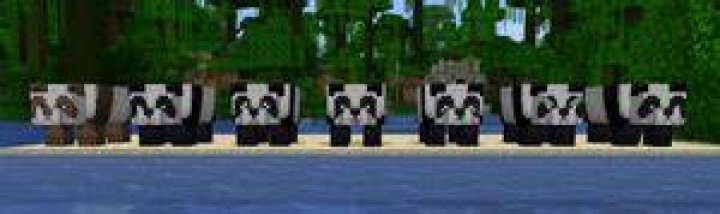 When were pandas added to minecraft