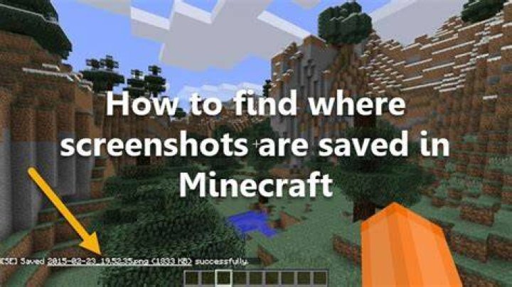 Where are my minecraft screenshots saved