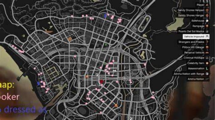 Where are the hookers in gta 5