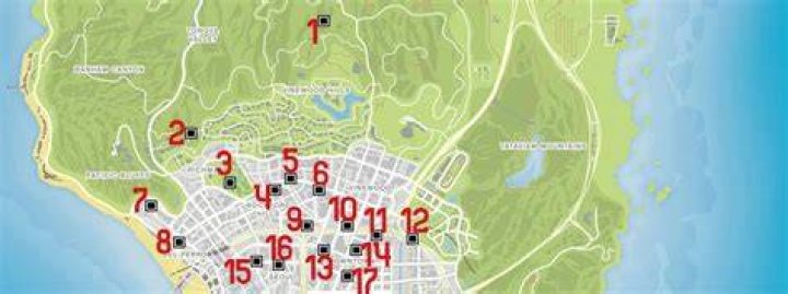 Where are the stunt jumps in gta 5 online