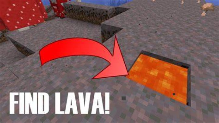 Where can i find lava in minecraft
