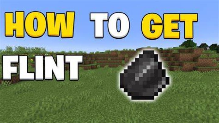 Where do i find flint in minecraft