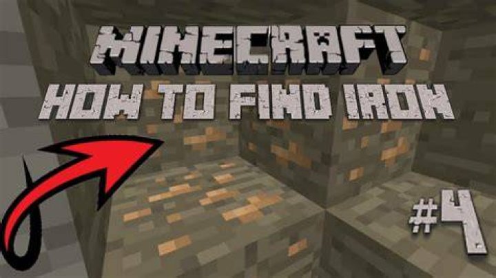 Where do you find iron in minecraft