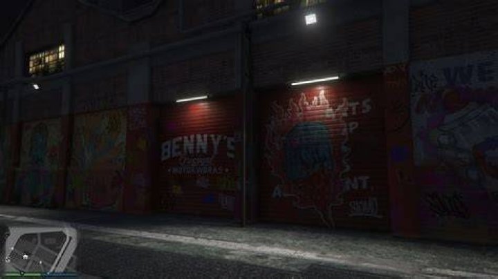 Where is benny’s in gta 5