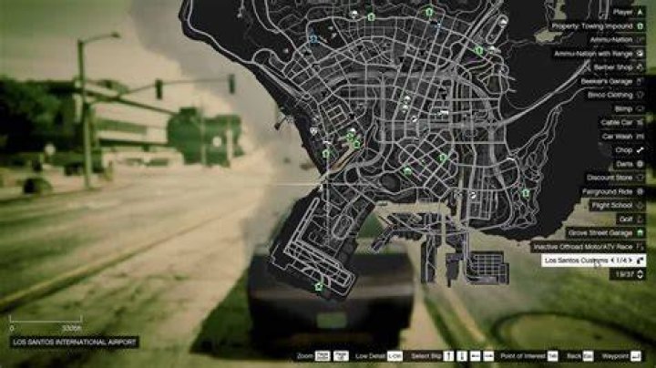 Where is the airport in gta 5