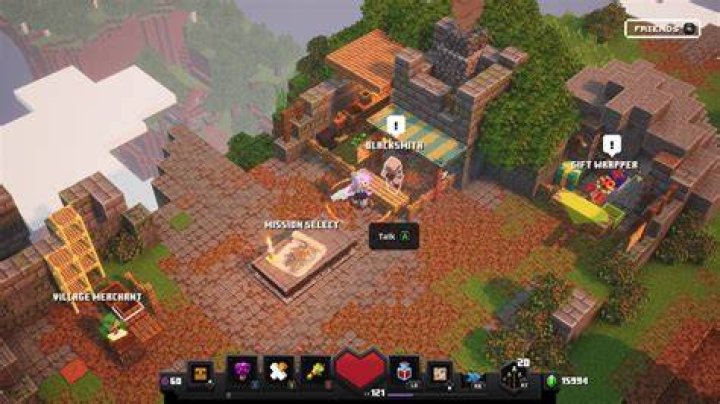 Where is the blacksmith in minecraft dungeons