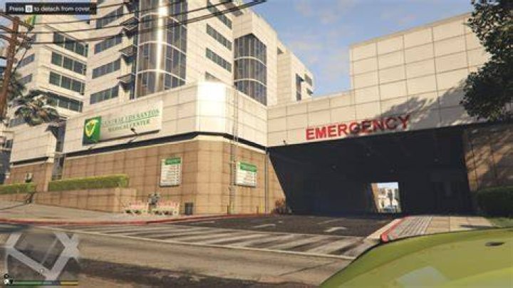 Where is the hospital in gta 5
