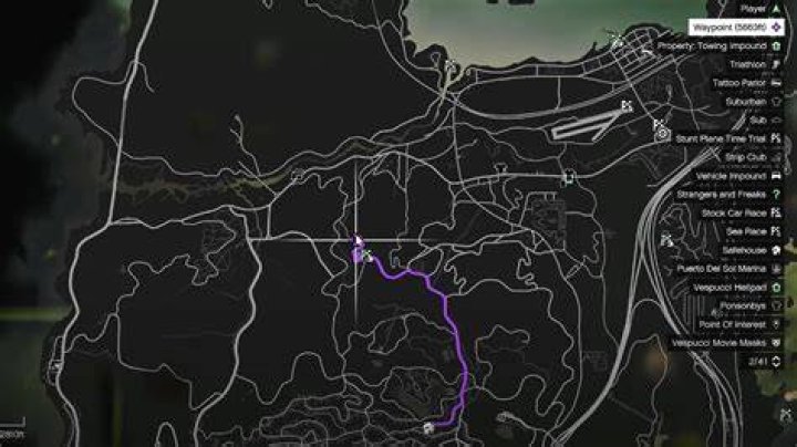 Where is the mine in gta 5