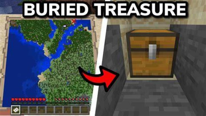 Where to find buried treasure minecraft