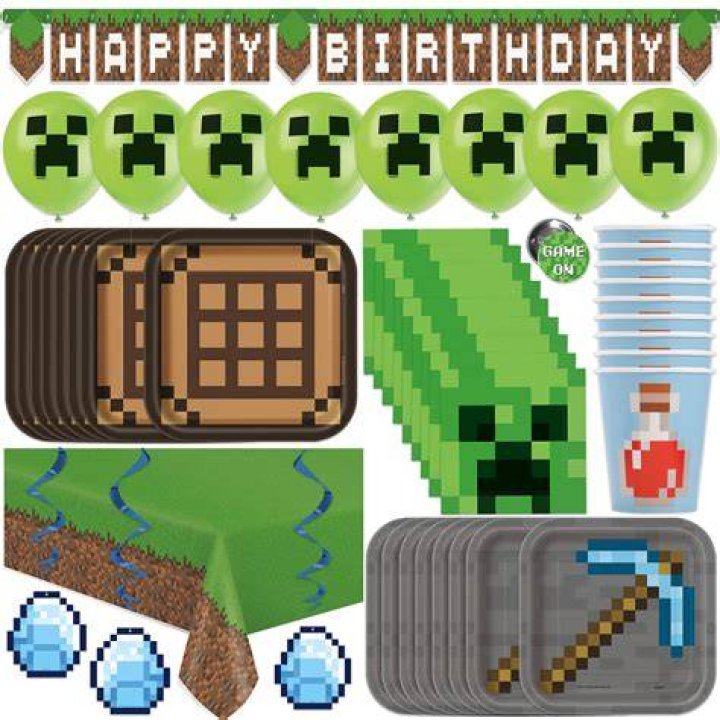 Where to find minecraft party supplies