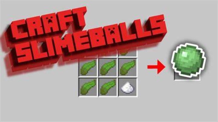 Where to find slimeballs in minecraft
