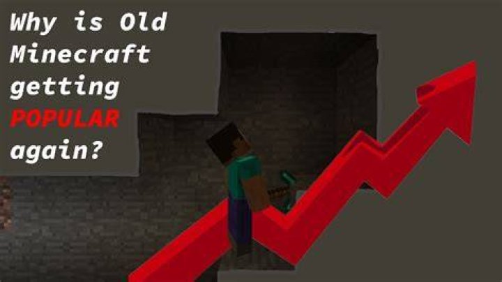 Why is minecraft getting popular again